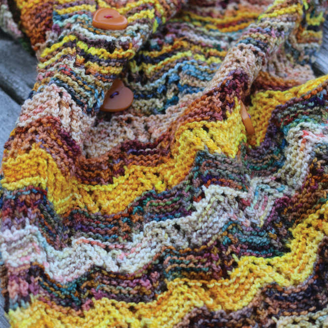 Koigu Wildweed Scarf Knitting Pattern