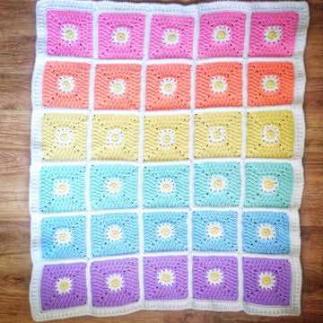 Daisy Alpine Blanket