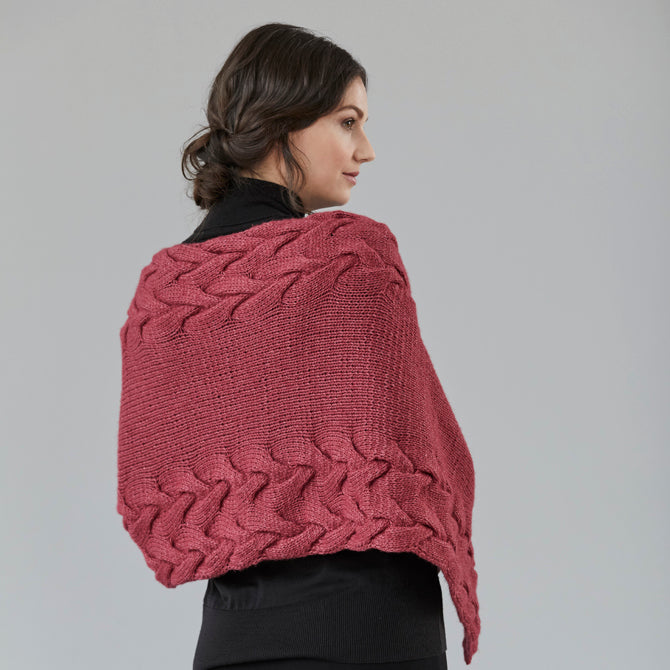 Stacy Charles Fine Yarns Marjorie Wrap Knitting Pattern