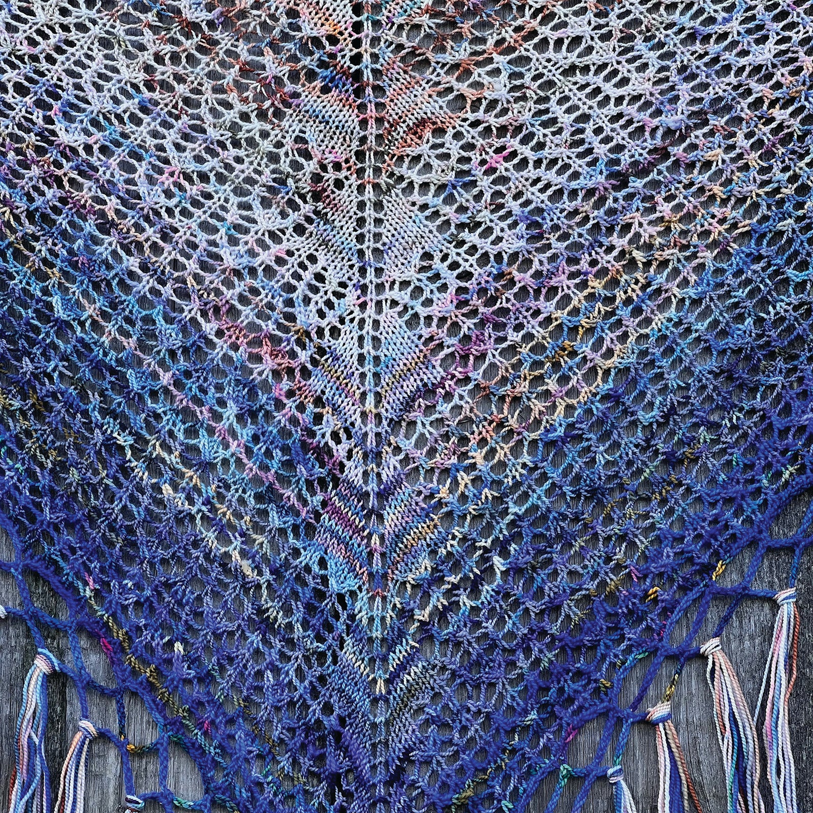 Koigu Charlotte's Web Shawl Wrap Knitting Pattern