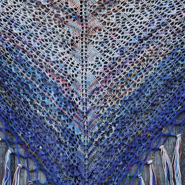 Koigu Charlotte's Web Shawl Wrap Knitting Pattern