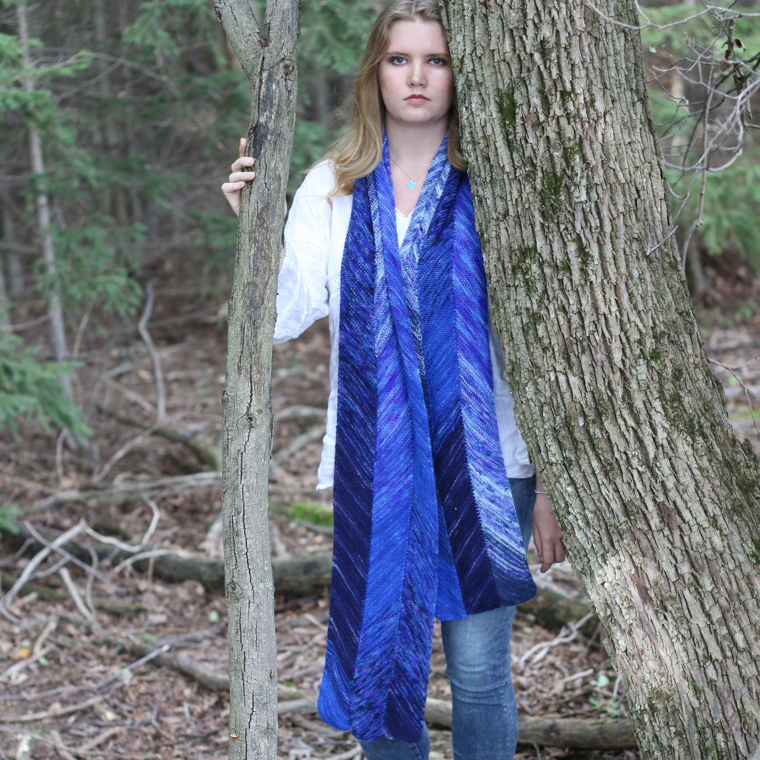 Koigu Badjeros Scarf Knitting Pattern