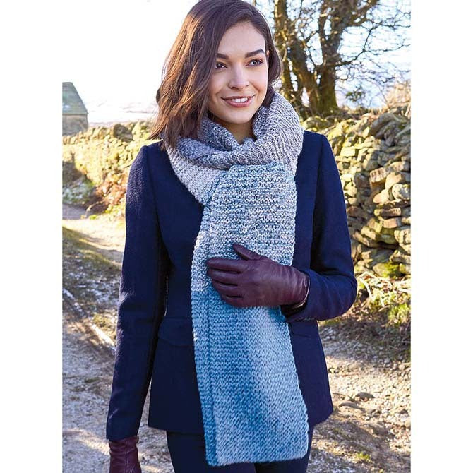 Rowan Ingleton Scarf Knitting Pattern