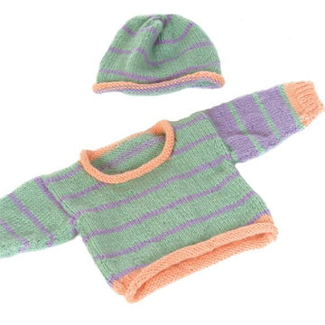 Plymouth Yarn P -Color Baby Sweaters Knitting Pattern