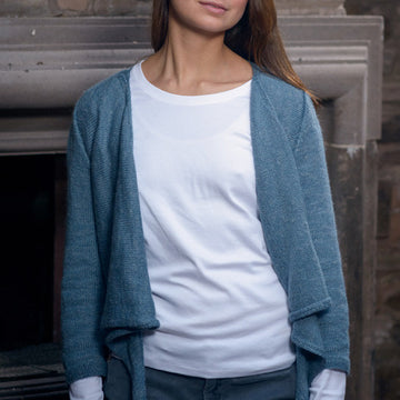 The Fibre Co. Tie Front Cardigan PDF