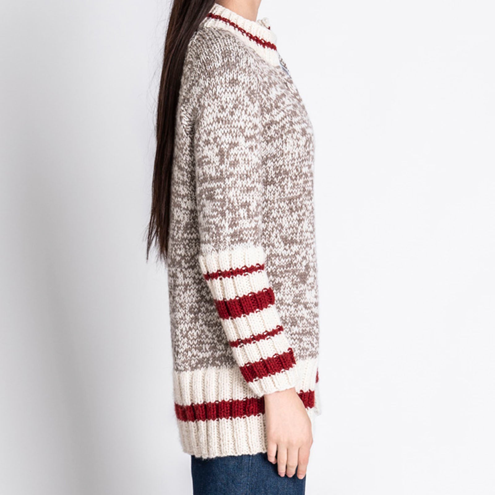 Blue Sky Fibers Hood River Cardigan Knitting Pattern