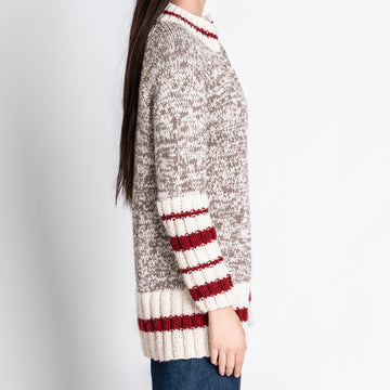 Blue Sky Fibers Hood River Cardigan Knitting Pattern