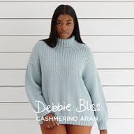 Debbie Bliss Rib Yoke Sweater Knitting Pattern