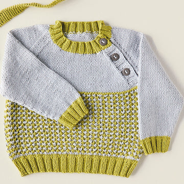 Sirdar Bonnet and Sweater Hat Knitting Pattern