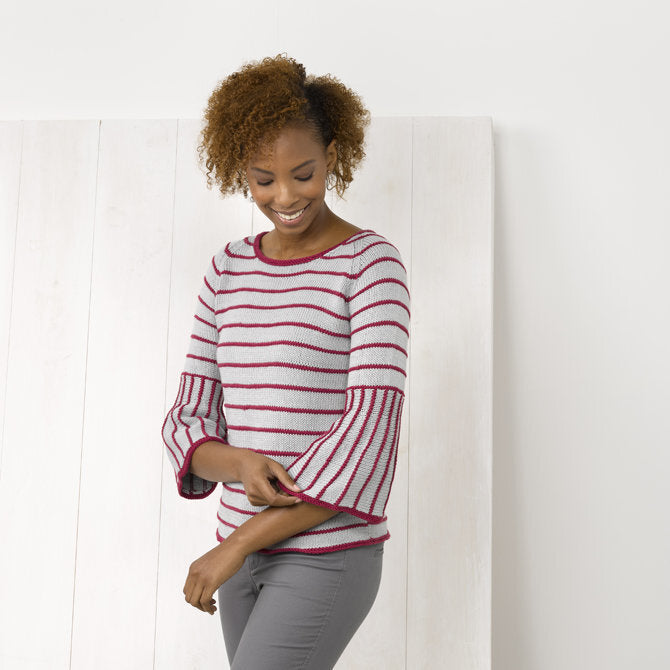 Tahki Yarns Windward Pullover Knitting Pattern