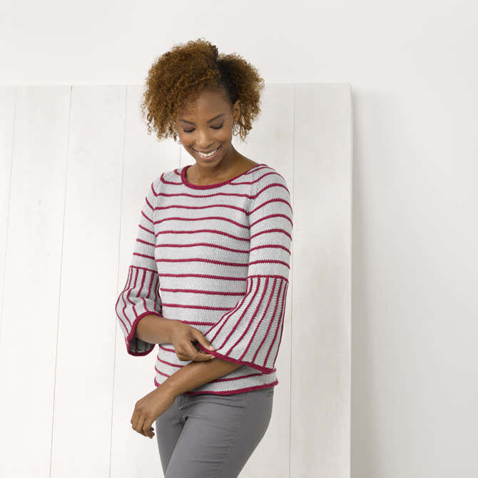 Tahki Yarns Windward Pullover Knitting Pattern