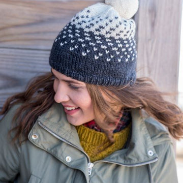 Mika Bobble Hat in Berroco Catena - 391-6 PDF