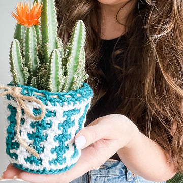 Mosaic Easter Pot Cover