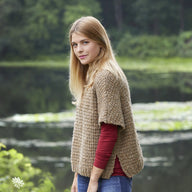 Tahki Yarns Waterford Poncho Knitting Pattern