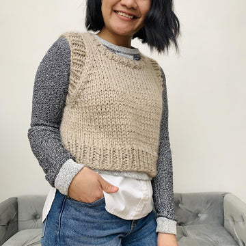 Knitted Sweater Vest