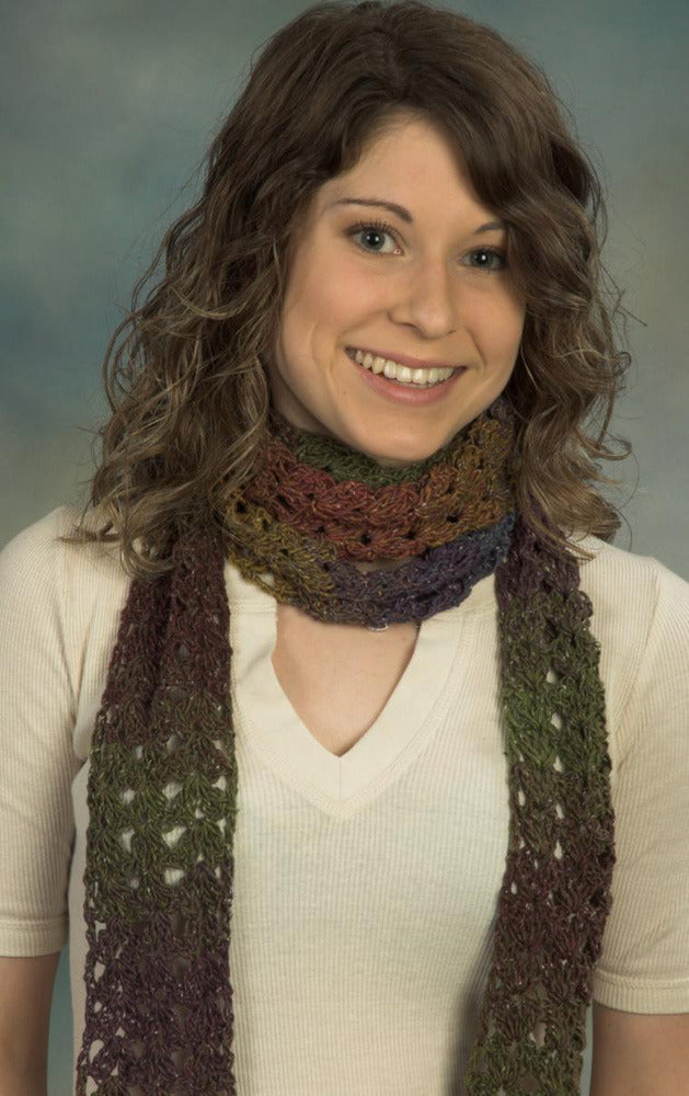 Scarf G in Plymouth Kudo - F399 - PDF