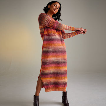 Sirdar Tall Poppies Dress Knitting Pattern