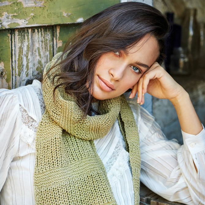 Rowan Nainsook Scarf Knitting Pattern