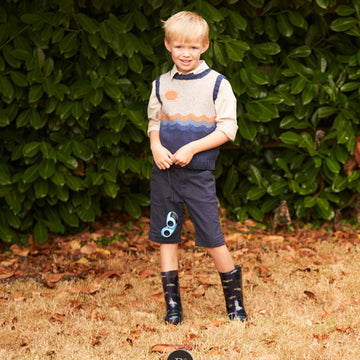 Sunscape Vest Slipover Knitting Pattern