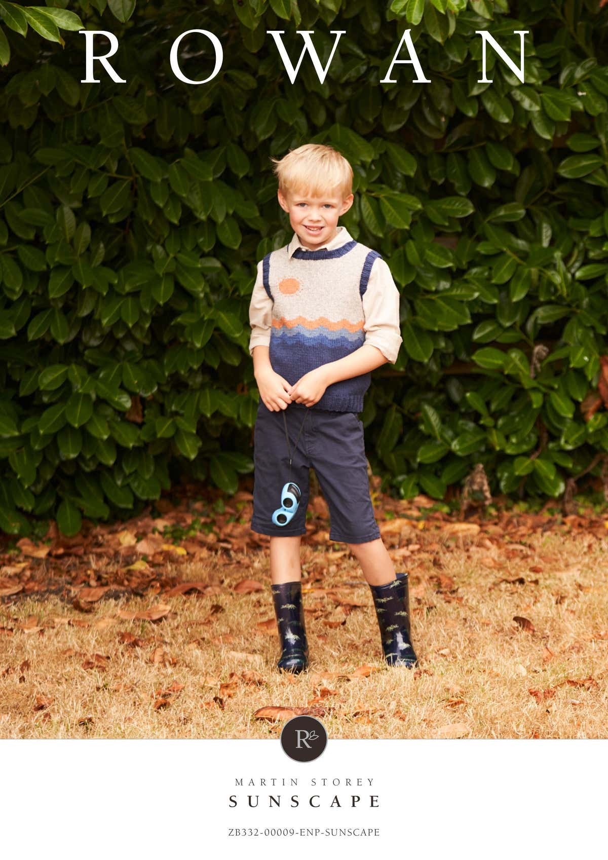 Sunscape Vest Slipover Knitting Pattern