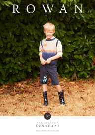 Sunscape Vest Slipover Knitting Pattern