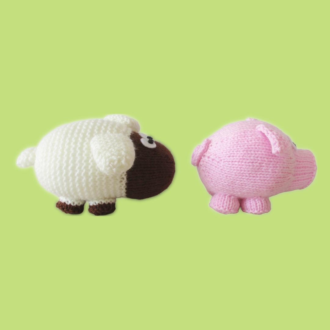Snuffles Sheep and Truffles Pig