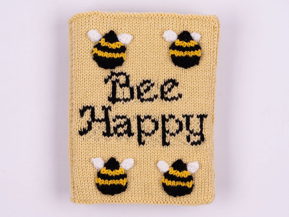 Deramores Bee Happy Notebook Accessory Knitting Pattern