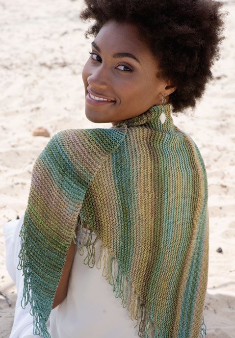 Berroco Vacanza Wrap Knitting Pattern
