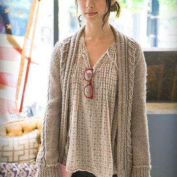 Aidez Cardigan Knitting Pattern