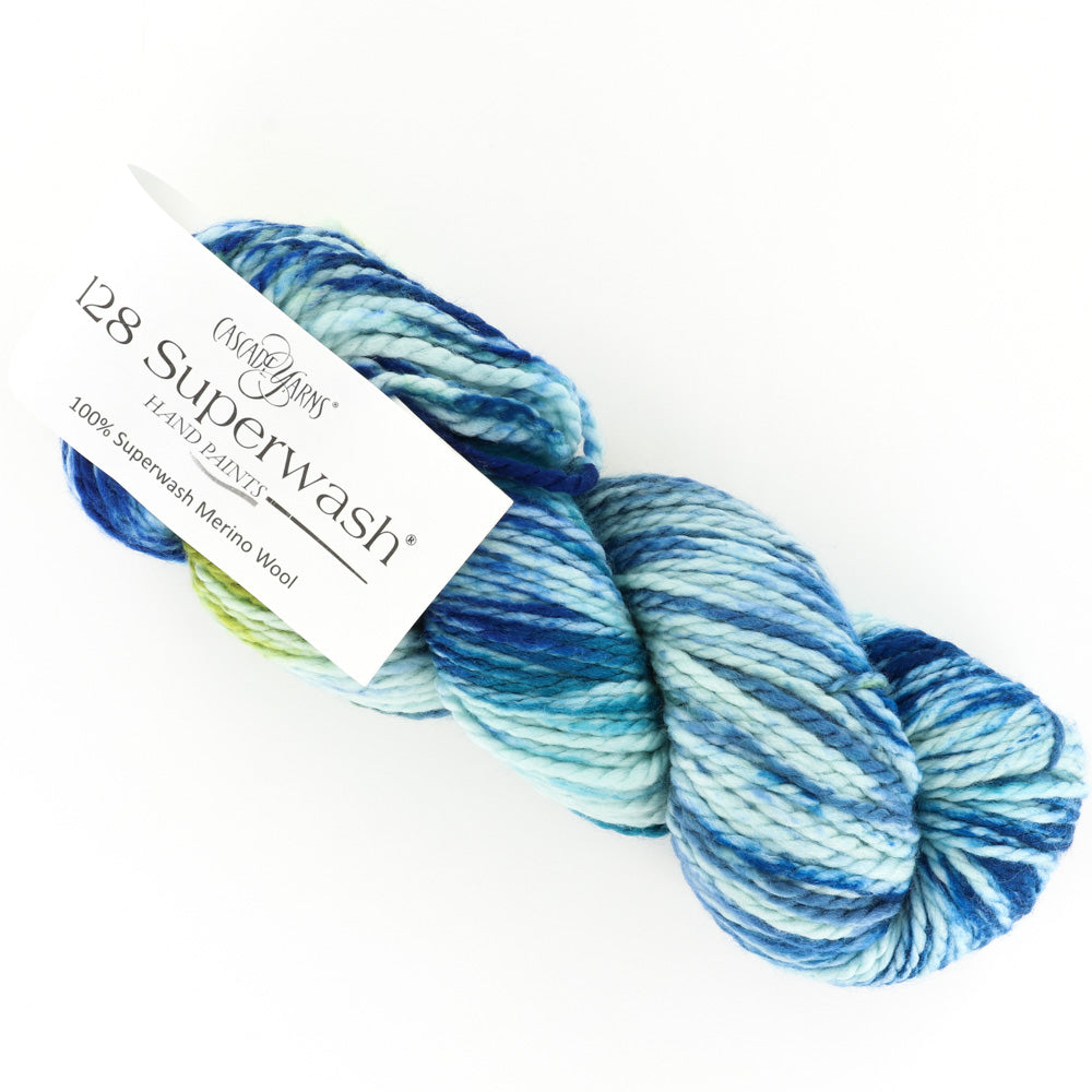 Cascade Yarns 128 Superwash Hand Paints Yarn - Merino Chunky