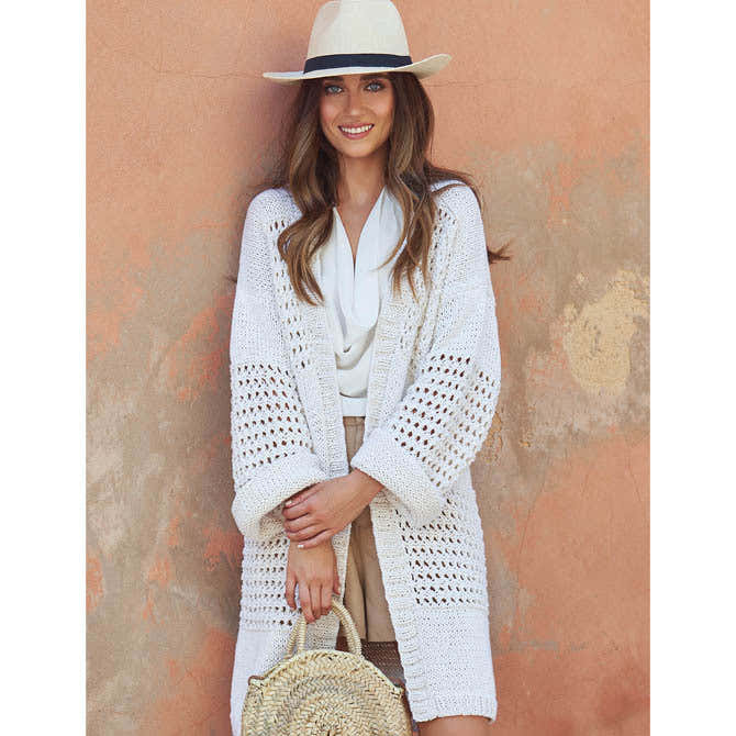 Rowan Oversized Cardigan Knitting Pattern