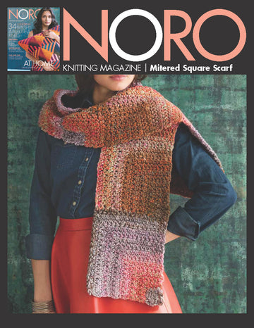 Mitered Square Scarf Crochet Pattern