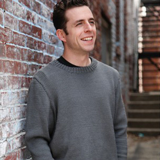Valley Yarns B Basic Men's Pullover Knitting Pattern