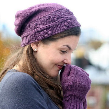 Connie Chang Chinchio Cayuga Hat & Mitten Set Knitting