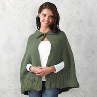 Valley Yarns Greenhouse Cape Knitting Pattern