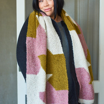 Assemblé Scarf in Berroco Pirouette PDF