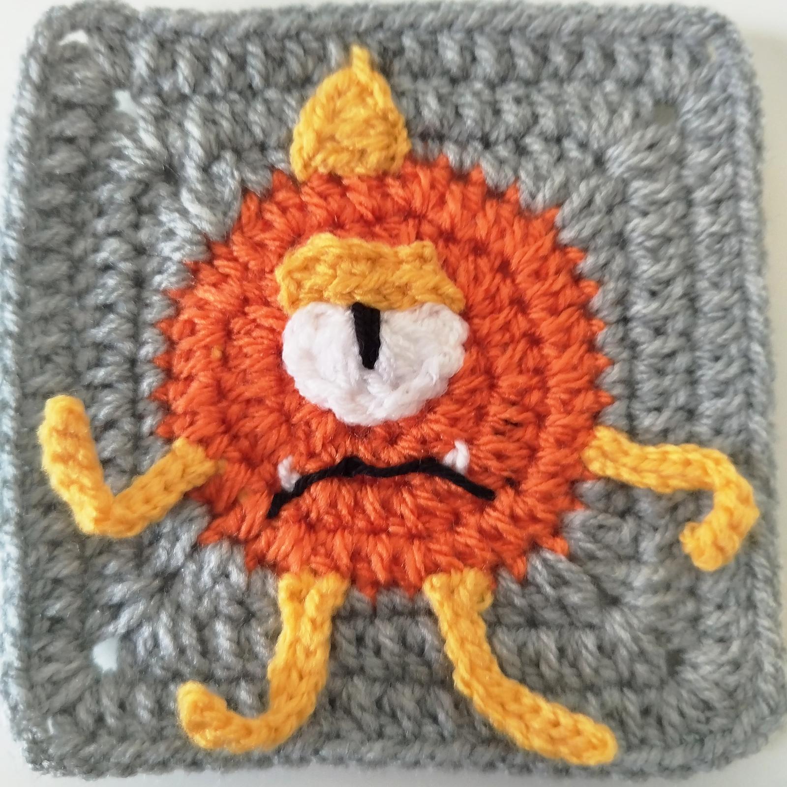 Little Monster Granny Squares