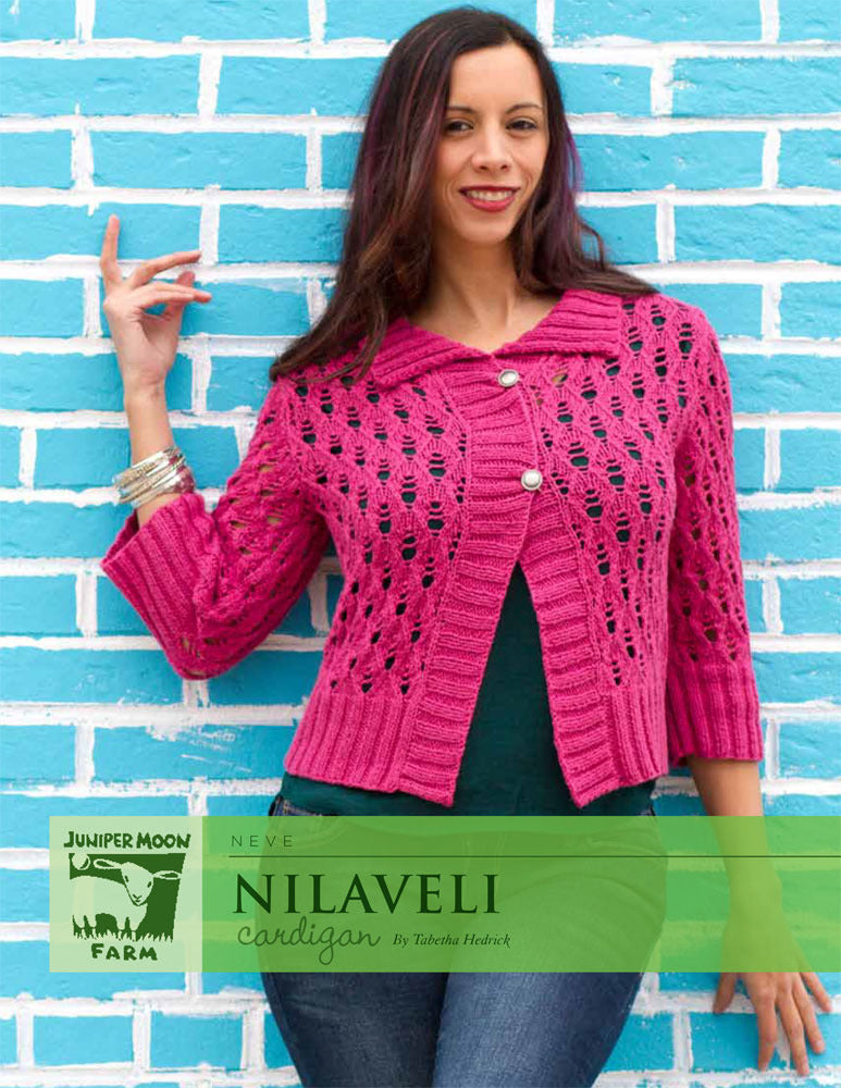 Nilaveli Cardigan Knitting Pattern