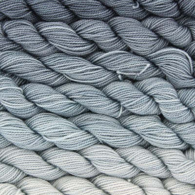 A Hundred Ravens Iachos Mini Skein Gradient Sets Yarn - Superwash Merino 4 Ply