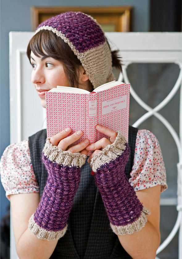 Huxley Headband & Gloves Hat Knitting Pattern