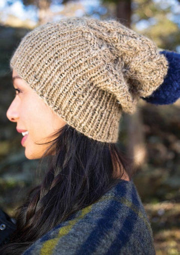 Glynis Hat in Berroco Inca Tweed & Andean Mist - 382-6 PDF