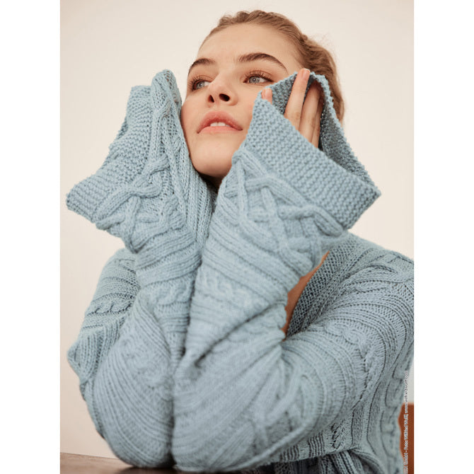 Lana Grossa 15 Jacket Cardigan Knitting Pattern