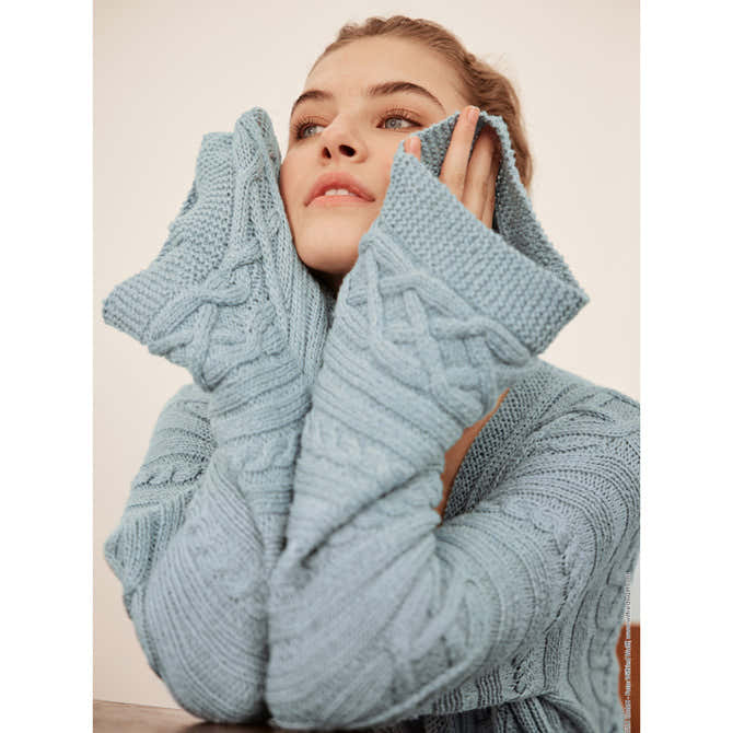 Lana Grossa 15 Jacket Cardigan Knitting Pattern