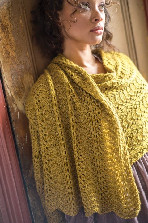 Abebi Stola Wrap Knitting Pattern