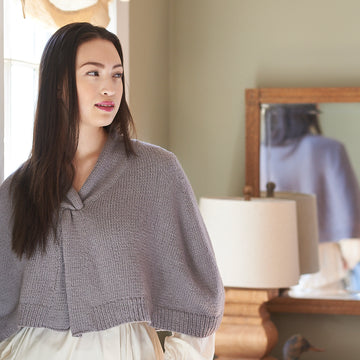 Teresita Poncho Cape Knitting Pattern