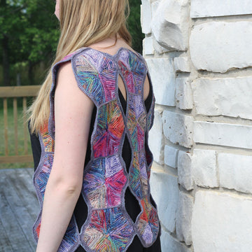 Koigu Global Market Vest Waistcoat Crochet Pattern