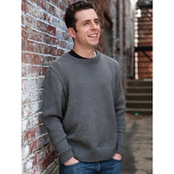 Valley Yarns B Basic Men's Pullover Knitting Pattern
