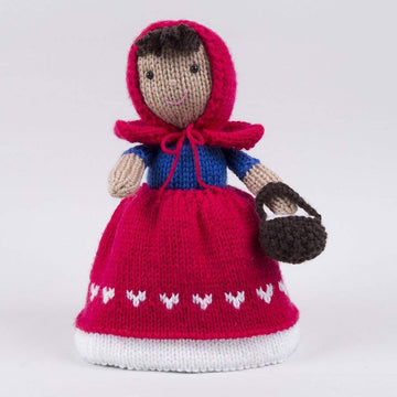 Deramores Topsty Turvy Red Riding Hood Toy Knitting Pattern