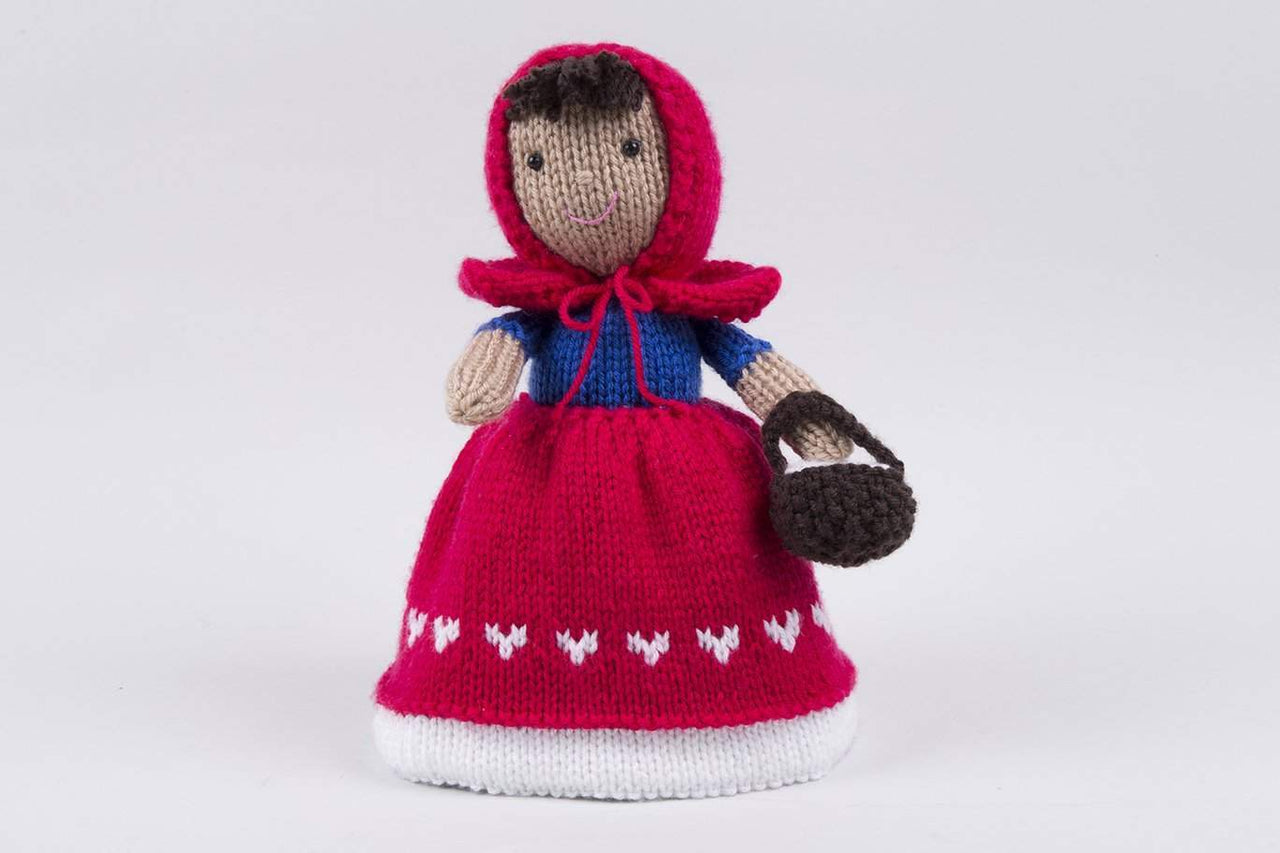 Deramores Topsty Turvy Red Riding Hood Toy Knitting Pattern