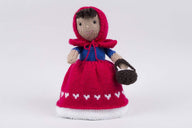 Deramores Topsty Turvy Red Riding Hood Toy Knitting Pattern